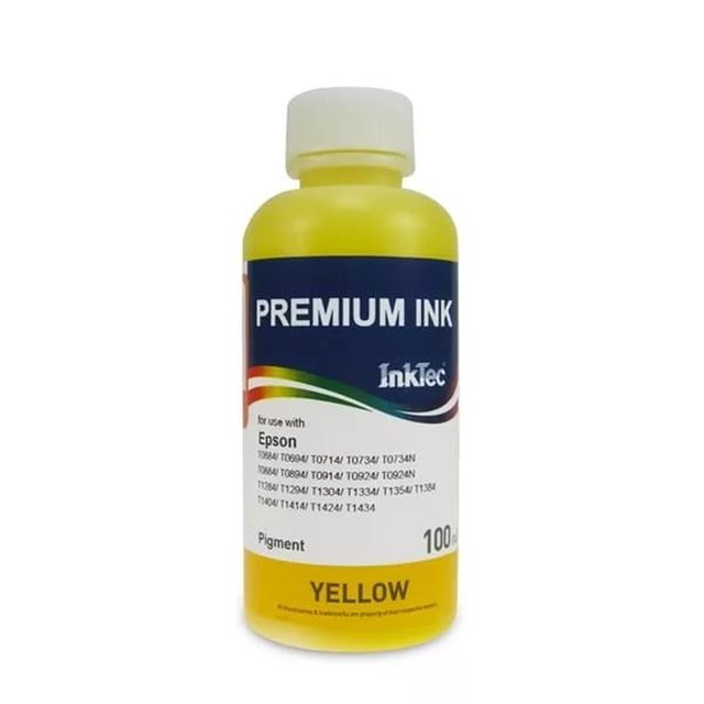 картинка Чернила InkTec E0013-100MY, 100мл., пигментные, Yelow